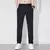 Calça lisa estiramento de seda masculina, calça elástica na cintura, coreano, - Elegance