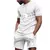 Verão 2025 agasalho de moda masculina, camiseta de manga curta + shorts esporti