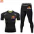 Red bull conjunto de compressão dos homens roupas esportivas ginásio ternos fi - loja online