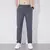 Calça lisa estiramento de seda masculina, calça elástica na cintura, coreano, na internet