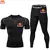 Red bull conjunto de compressão dos homens roupas esportivas ginásio ternos fi - comprar online