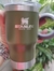 Copo Stanley Termico 2 in 1 Copo ou porta lata Long Neck Com Abridor de Lata Inox 420ML Com Tampa - Vermelha