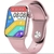 Relógio Inteligente Smartwatch Feminino S10 Mini 2 Pulseiras Série10 2024