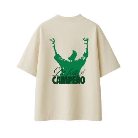 Camiseta "De Fato é Campeão"
