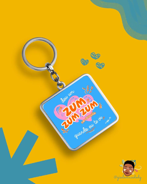 Chaveiro - Zum Zum Zum - comprar online