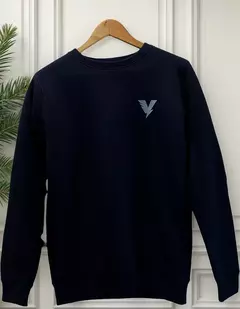 Buzo cuello redondo frisado - comprar online