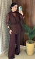 Conjunto Luana Café - Menina Mulher Moda