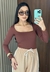 Calça Rafa Listras Areia - Menina Mulher Moda