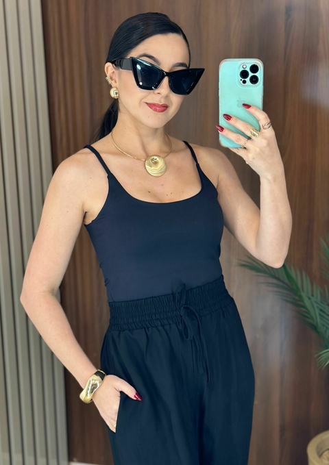 Blusa Cris Alça Preta