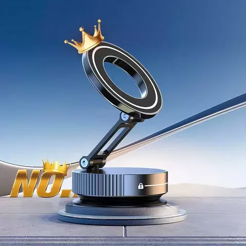 Suporte Magnético com Ventosa 360° Ultra Forte.