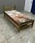Cama de Solteiro - Imbuia - comprar online