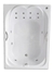 BANHEIRA DUPLA PARATY 180X120X45 - comprar online