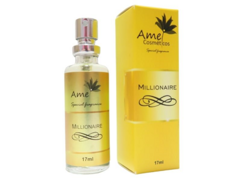 PERFUME MASCULINO AMEI COSMÉTICOS MILLIONARIE 17 ML