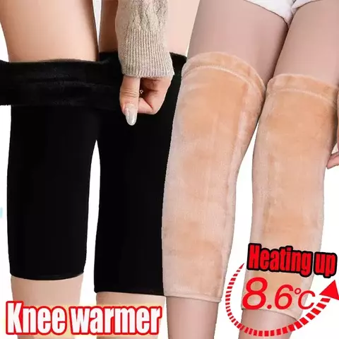 Meias Térmicas Femininas de Cashmere – Inverno Quente, Até a Coxa, Meias Longas de Veludo Confortáveis