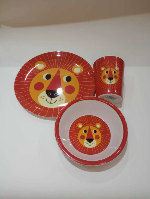 COMBO PLATO NIÑOS + BOWL + VASO - comprar online