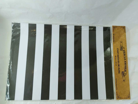 PLATO DE SITIO RECTANGULAR X 20 UN - DOS MANGOS