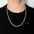 Corrente + pulseira grumet 2mm prata 925 na internet