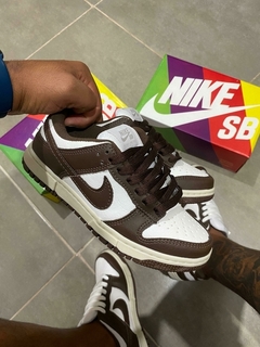 Dunk Low Cacau na internet