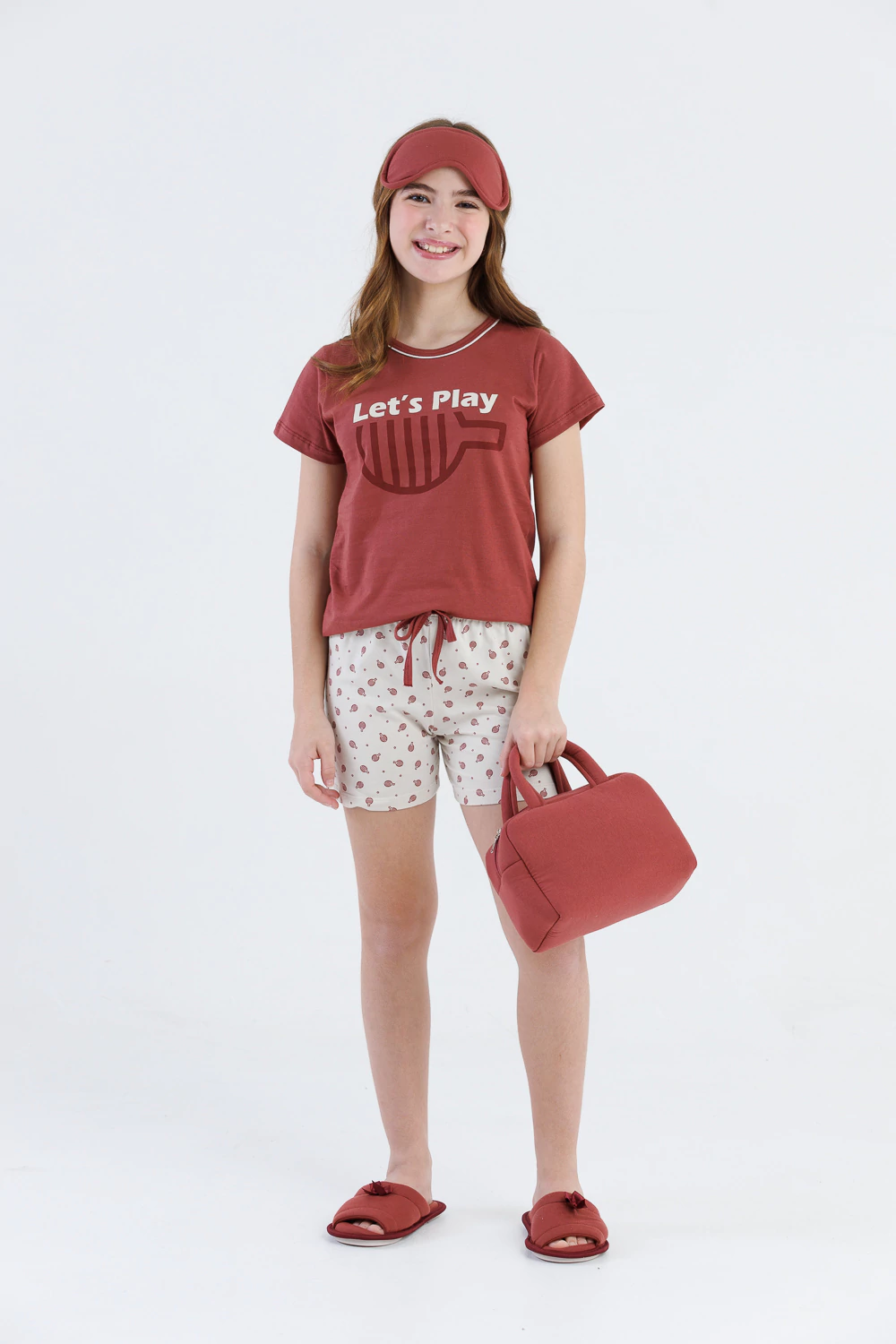 Pijama Infantil 100% algodão Menina Let´s Play