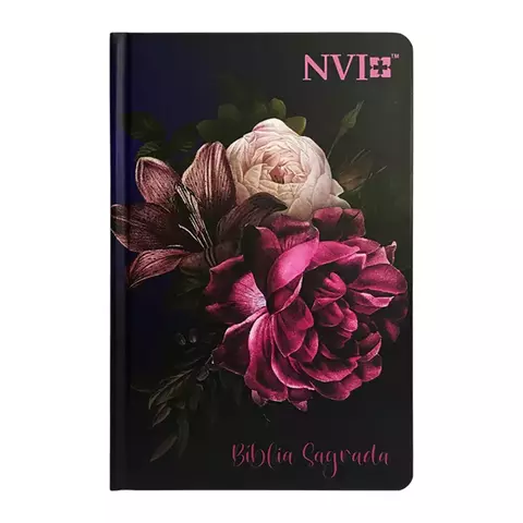 Bíblia Slim Capa Dura / NVI - Arranjo Floral