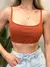 Cropped em Ribana Alça Fina com Elástico Doris Ref. 991 - EasyShop