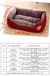 Classical pet Mat Fashion Dog Kennel Bed House Breathable Cotton Soft Cat Nest D - comprar online