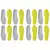 1 par/2 pares/4 pares palmilhas esportivas de látex de alta elasticidade almofa - EasyShop