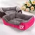 Classical pet Mat Fashion Dog Kennel Bed House Breathable Cotton Soft Cat Nest D - comprar online