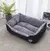 Classical pet Mat Fashion Dog Kennel Bed House Breathable Cotton Soft Cat Nest D - EasyShop
