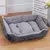 Classical pet Mat Fashion Dog Kennel Bed House Breathable Cotton Soft Cat Nest D - comprar online