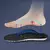 1 par/2 pares/4 pares palmilhas esportivas de látex de alta elasticidade almofa - comprar online