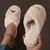 Moda leopardo impressão chinelos macios mulheres luz pele do falso quente casa - EasyShop