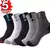 10 pares de meias esportivas de algodão travesseiro homens fibra de bambu outon - comprar online