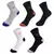 10 pares de meias esportivas de algodão travesseiro homens fibra de bambu outon - comprar online