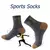 Imagem do 10 pares de meias esportivas de algodão travesseiro homens fibra de bambu outon