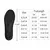 1 par/2 pares/4 pares palmilhas esportivas de látex de alta elasticidade almofa - comprar online
