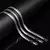 20-60cm 5mm cor prata design de marca de luxo nobre colar corrente para mulher m