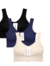 Kit com 3 Top Esportivo Jcolour - loja online