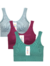 Kit com 3 Top Esportivo Jcolour na internet