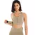 Top Esportivo Com Ajuste Lateral e Zíper Frontal