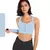 Top Esportivo Com Ajuste Lateral e Zíper Frontal - LUACHEIA