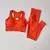 Conjunto esportivo Top alça cruzada e Legging Cintura Alta
