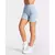 Short esportivos Cintura Alta Sem Costura - LUACHEIA
