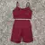 Conjunto Top e Short Legging Esportivo
