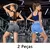 conjunto com 2 Shorts leggings feminino - loja online