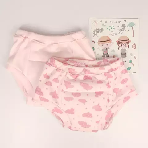 Trainer Nube Rosa (pack x 2) - HEY KIDS - comprar online