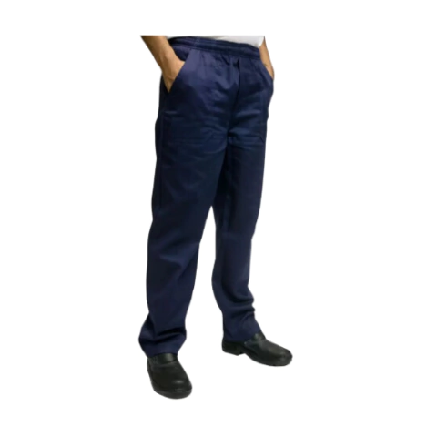 Calça de Brim Pesado Elástico Total 3 Bolsos Uniforme Profissional - Labaro EPI's e Uniformes