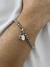 Imagem do Pulseira Veneziana Aço Inox Cadeia de Consagração da Medalha Milagrosa