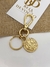 Chaveiro Dourado Medalha de São Bento - comprar online