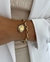 Pulseira Dourada e Prateada do Sagrado Coração de Maria